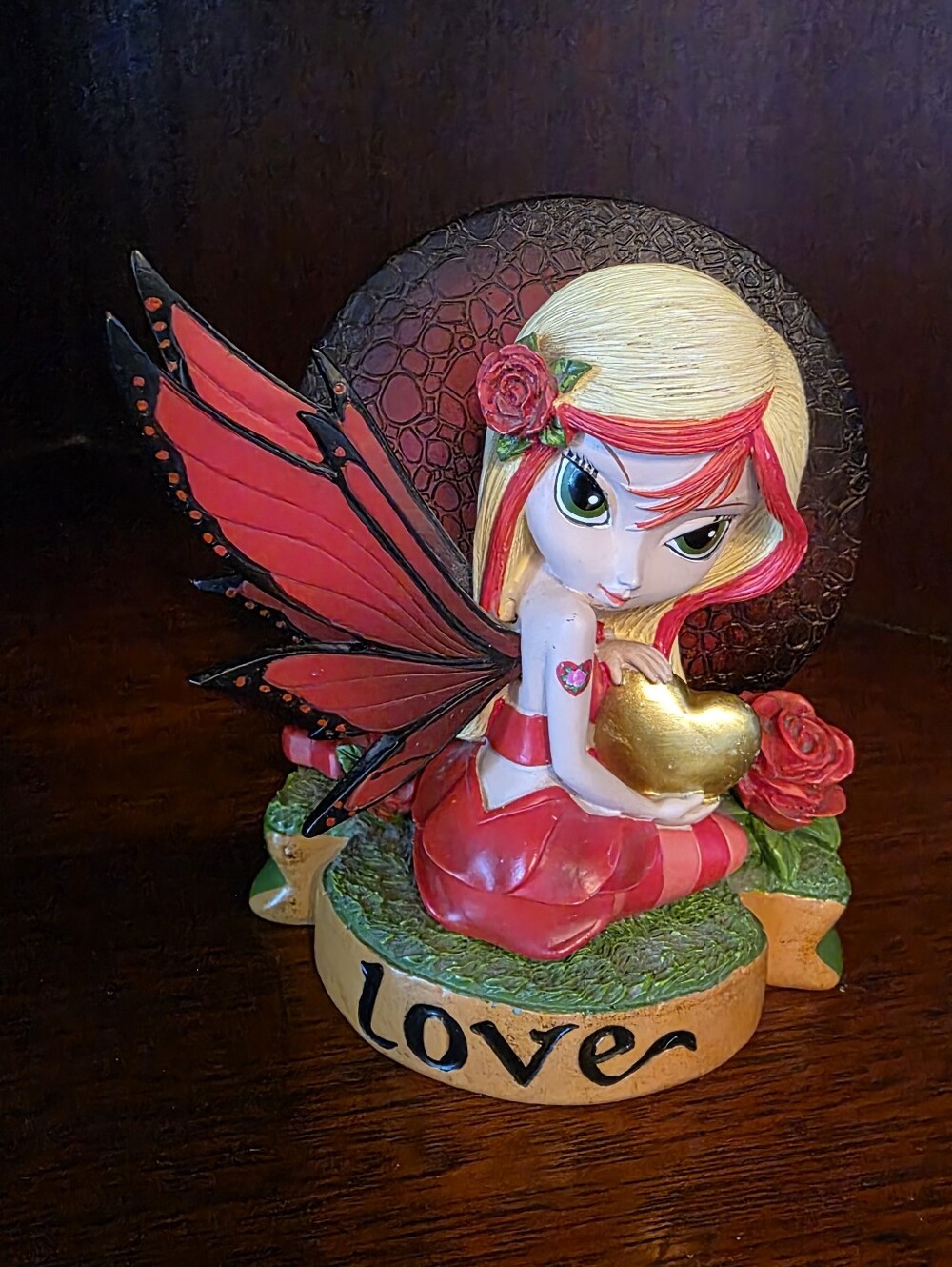 Jasmine Becket-Griffith LOVE Fairy Virtues Figurine Hamilton Collection